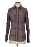 BKE Plaid Brown Long Sleeve Button-Down Shirt Size S - photo 1