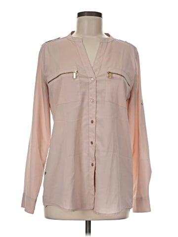 Calvin Klein Long Sleeve Blouse (view 1)