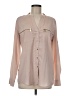 Calvin Klein 100% Polyester Pink Long Sleeve Blouse Size M - photo 1