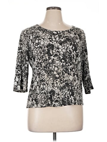 Karen Scott 3/4 Sleeve T-Shirt (view 1)