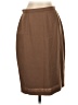 Emanuel Ungaro Solid Brown Formal Skirt Size XS (estimated) - photo 1