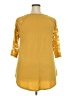 Zenana Yellow 3/4 Sleeve Top Size 2X - photo 2