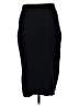 Calligraphie Solid Black Formal Skirt Size M - photo 2
