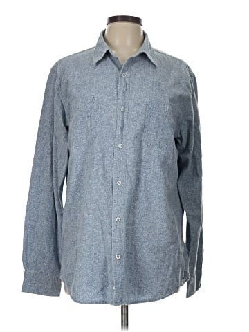 Weatherproof Long Sleeve Button-Down Shirt (view 1)