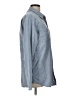Weatherproof 100% Cotton Chevron-herringbone Blue Long Sleeve Button-Down Shirt Size L - photo 4