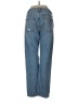 AGOLDE 100% Cotton Hearts Blue Jeans Size 28 waist - photo 2