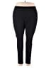 Evri Solid Black Active Pants Size 22 - photo 1