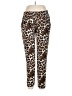UK 2 LA 100% Polyester Animal Print Brown Casual Pants Size L - photo 1