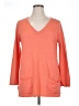 New York & Company 100% Acrylic Orange Pullover Sweater Size XL - photo 1