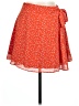 Forever 21 100% Polyester Paisley Orange Casual Skirt Size L - photo 1