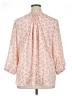 Jachs Girlfriend 100% Polyester Paisley Orange 3/4 Sleeve Blouse Size XL - photo 2