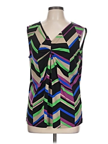Dana Buchman Sleeveless Blouse (view 1)