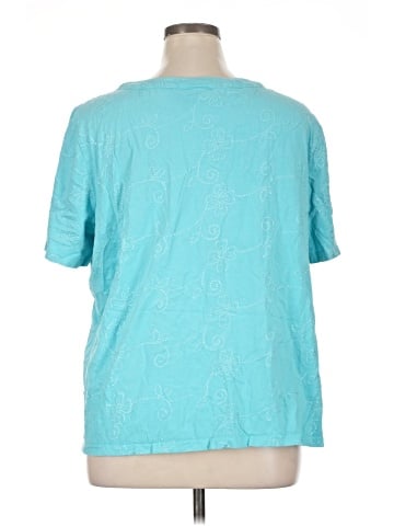 Liz & Me Short Sleeve Blouse (view 2)