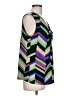 Dana Buchman Black Sleeveless Blouse Size L - photo 4