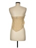 Hello Molly 100% Polyester Gold Sleeveless Blouse Size 6 - photo 2