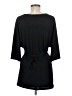 Deletta 100% Polyester Black 3/4 Sleeve Top Size M - photo 2