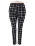 Just Be... Plaid Black Leggings Size 3X - photo 1