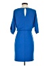 Jessica Simpson Solid Blue Casual Dress Size S - photo 2