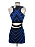Xtaren Chevron-herringbone Blue Cocktail Dress Size S - photo 2