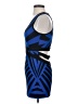 Xtaren Chevron-herringbone Blue Cocktail Dress Size S - photo 5