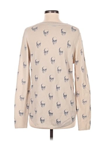 Skull Cashmere Cashmere Pullover Sweater (view 2)