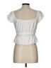 Kirious White Short Sleeve Blouse Size L - photo 2