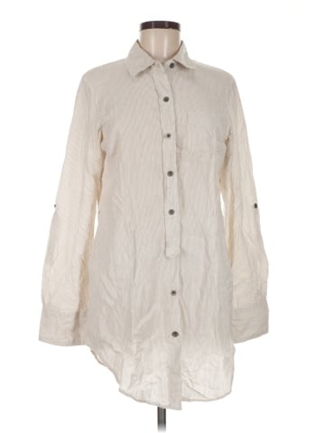Ruff Hewn Long Sleeve Button-Down Shirt (view 1)