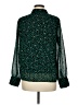 Vero Moda 100% Polyester Animal Print Green Long Sleeve Blouse Size M - photo 2