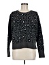 Lucky Brand Animal Print Gray Pullover Sweater Size M - photo 1