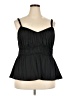 Old Navy 100% Polyester Black Sleeveless Blouse Size XXL - photo 1