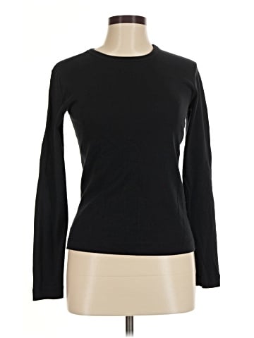 Three Dots Long Sleeve Top (view 1)
