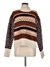 Veronica Beard Color Block Brown Pullover Sweater Size M - photo 1