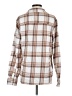 Aeropostale Plaid Brown Long Sleeve Blouse Size S - photo 2