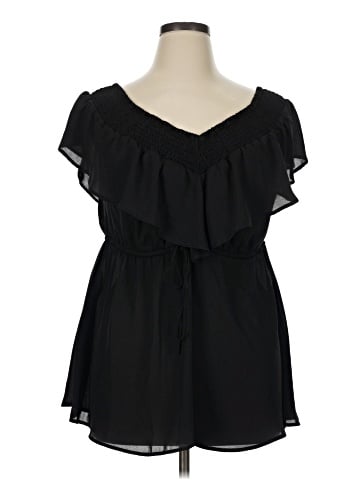 Torrid Short Sleeve Blouse (view 1)