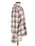 Aeropostale Plaid Brown Long Sleeve Blouse Size S - photo 4
