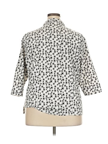 Kim Rogers 3/4 Sleeve Button-Down Shirt (view 2)