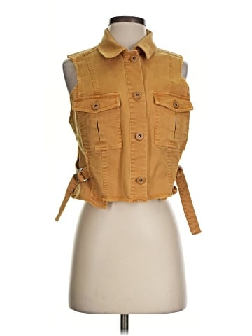 By Anthropologie Denim Vest (view 1)