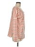 Vince. 100% Cashmere Stripes Red Orange Cashmere Pullover Sweater Size M - photo 4