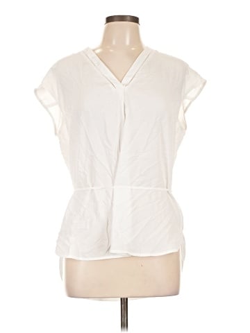 Liz Claiborne Short Sleeve Blouse (view 1)