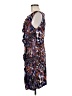 Suzi Chin Print Brown Cocktail Dress Size 8 - photo 5