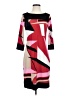 Tribal Graphic Red Casual Dress Size S - photo 1