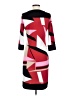 Tribal Graphic Red Casual Dress Size S - photo 2