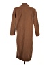 Forecaster of Boston Brown Tan Wool Coat Size 4 - photo 2