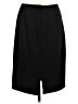 Blu Sage Solid Black Formal Skirt Size 6 - photo 2