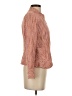 Zara Chevron-herringbone Orange Blazer Size S (estimated) - photo 4