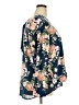 B Collection by Bobeau Floral Blue Long Sleeve Blouse Size 3X - photo 4