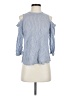 Bobeau Blue 3/4 Sleeve Blouse Size XS - photo 1