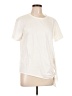 Theory Ivory Short Sleeve Top Size L - photo 1