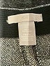 H&M Chevron-herringbone Gray Dress Pants Size 14 - photo 4