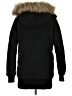 American Eagle Outfitters Solid Black Coat Size XS - photo 2